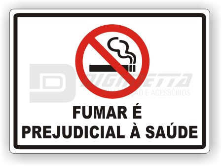 Placa: Fumar  Prejudicial  Sade