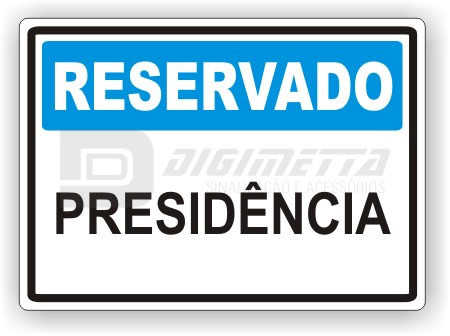Placa: Presidncia